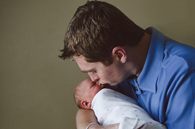 father and baby